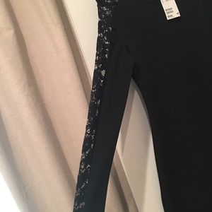 H&M bodycon dress with lace detail